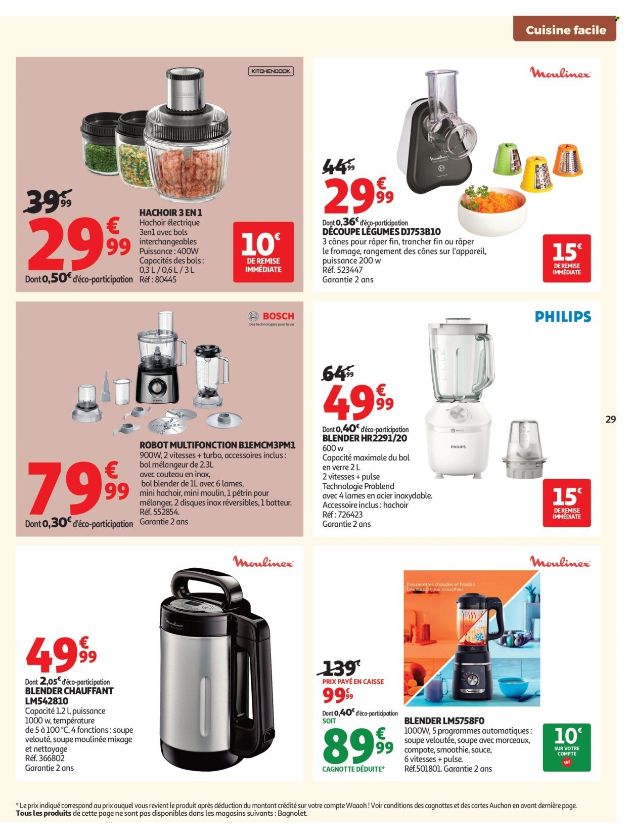 Catalogue AUCHAN - Cuisine gourmande hypers