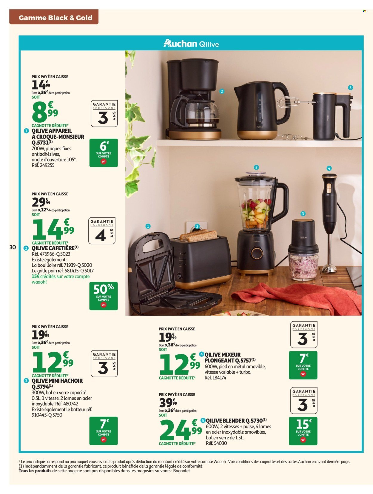 Catalogue AUCHAN - Cuisine gourmande hypers