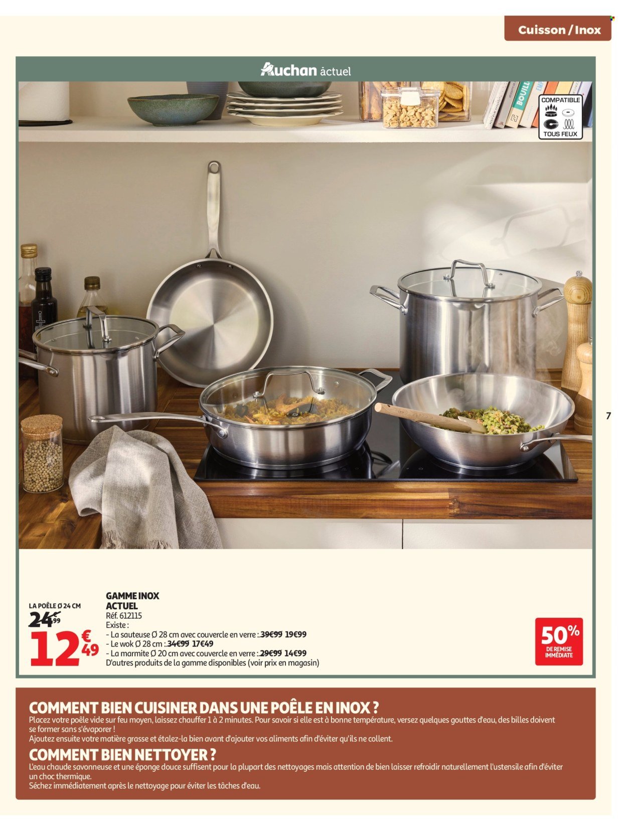 Catalogue AUCHAN - Cuisine gourmande hypers