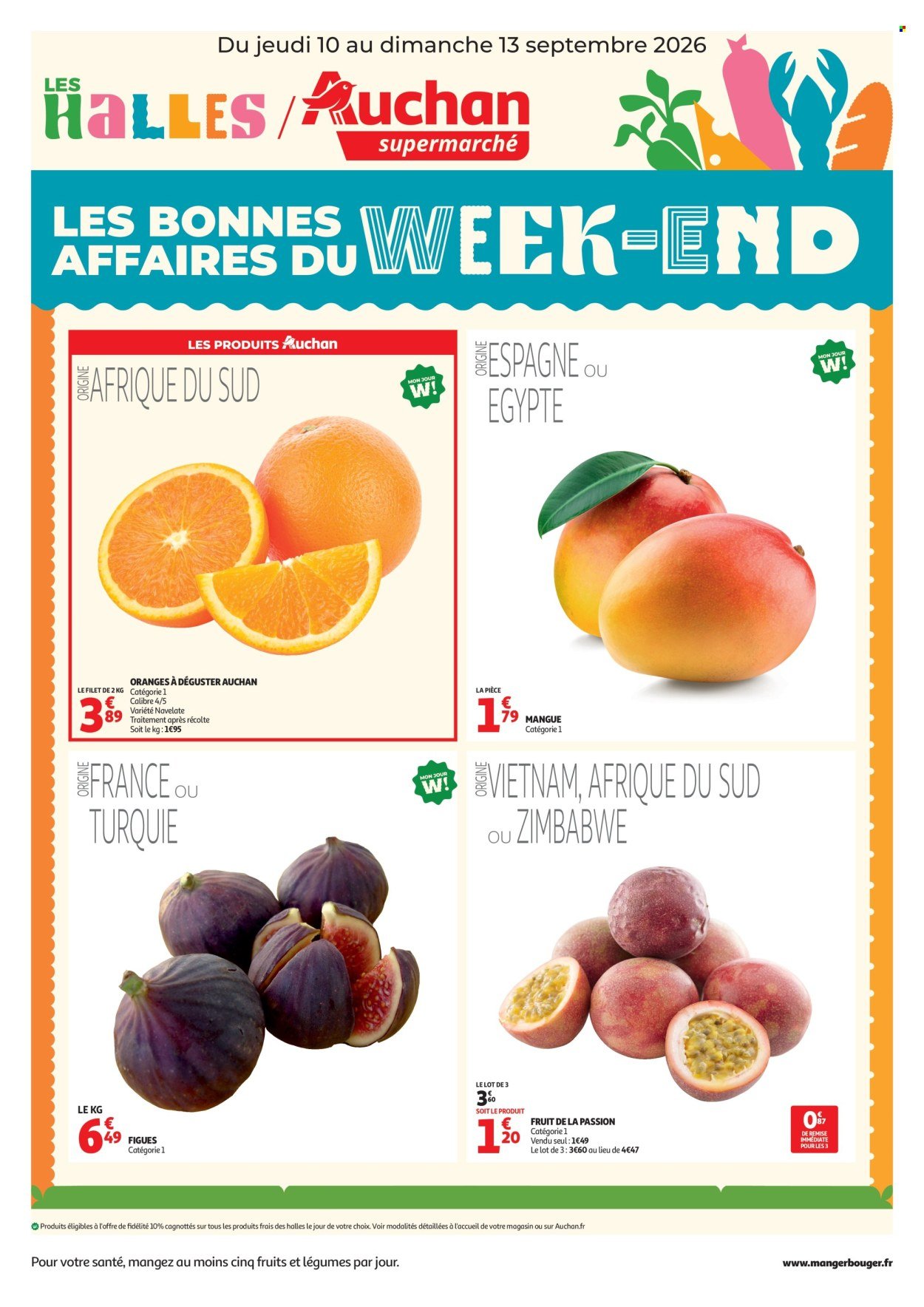 Catalogue AUCHAN - Les bons plan du week end dans votre super