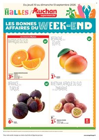 Catalogue AUCHAN - Les bons plan du week end dans votre super