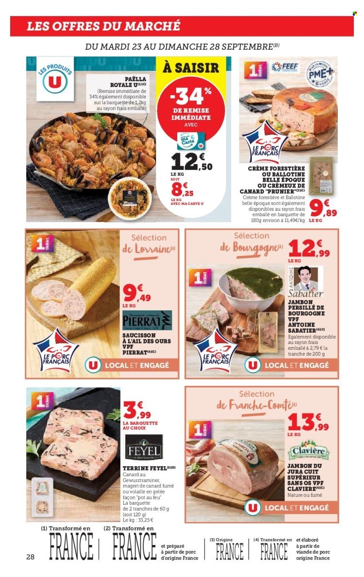 Catalogue HYPER U - Les prix bas de la semaine (2025-09-23 - 2025-10-05)