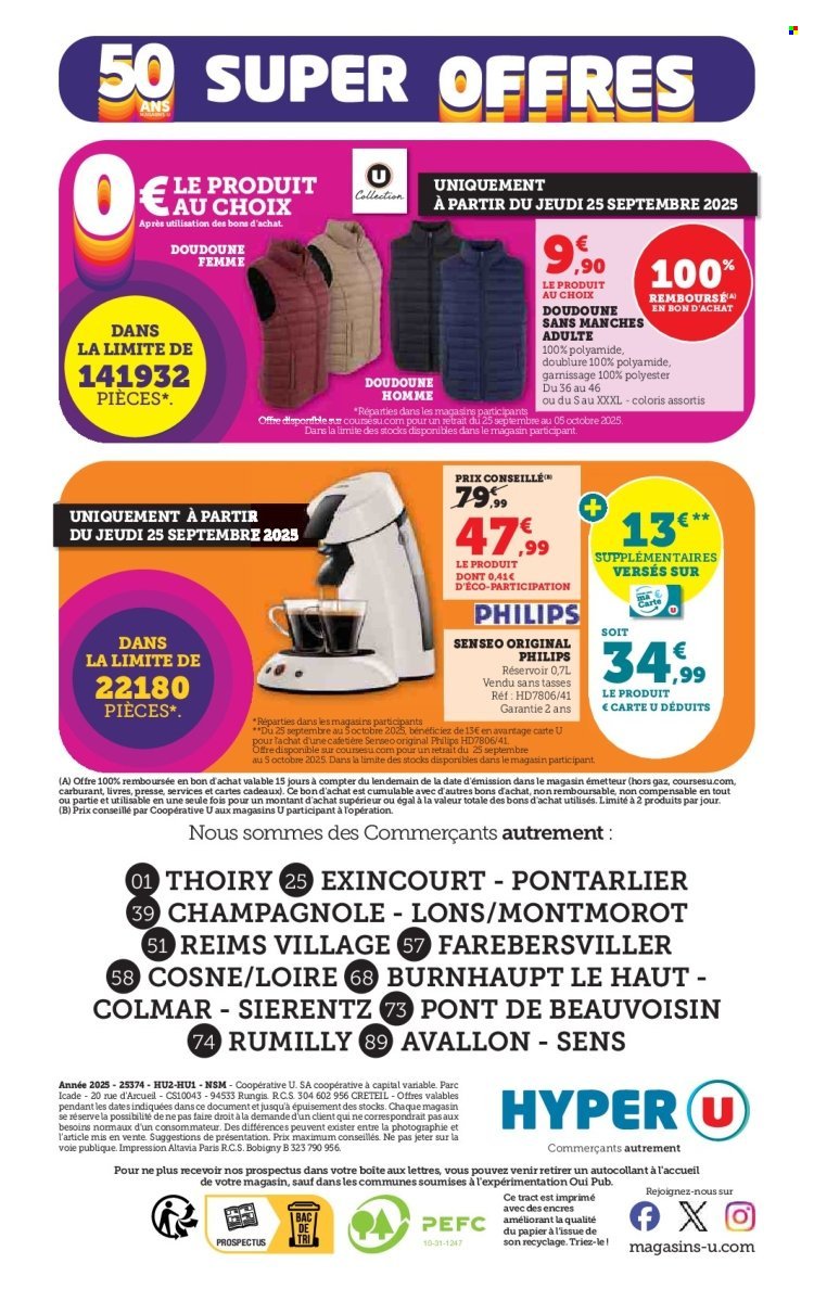 Catalogue HYPER U - Les prix bas de la semaine (2025-09-23 - 2025-10-05)