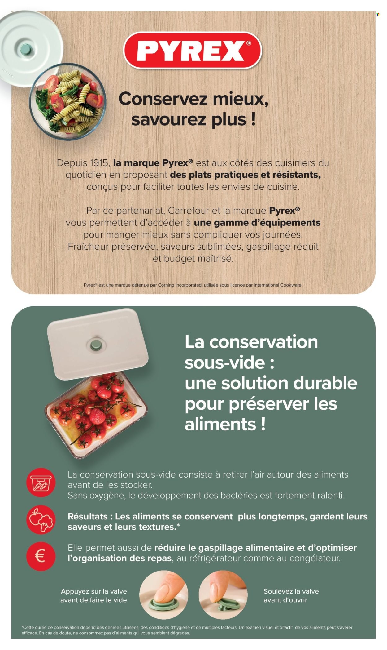 Catalogue CARREFOUR - VIGNETTE PYREX