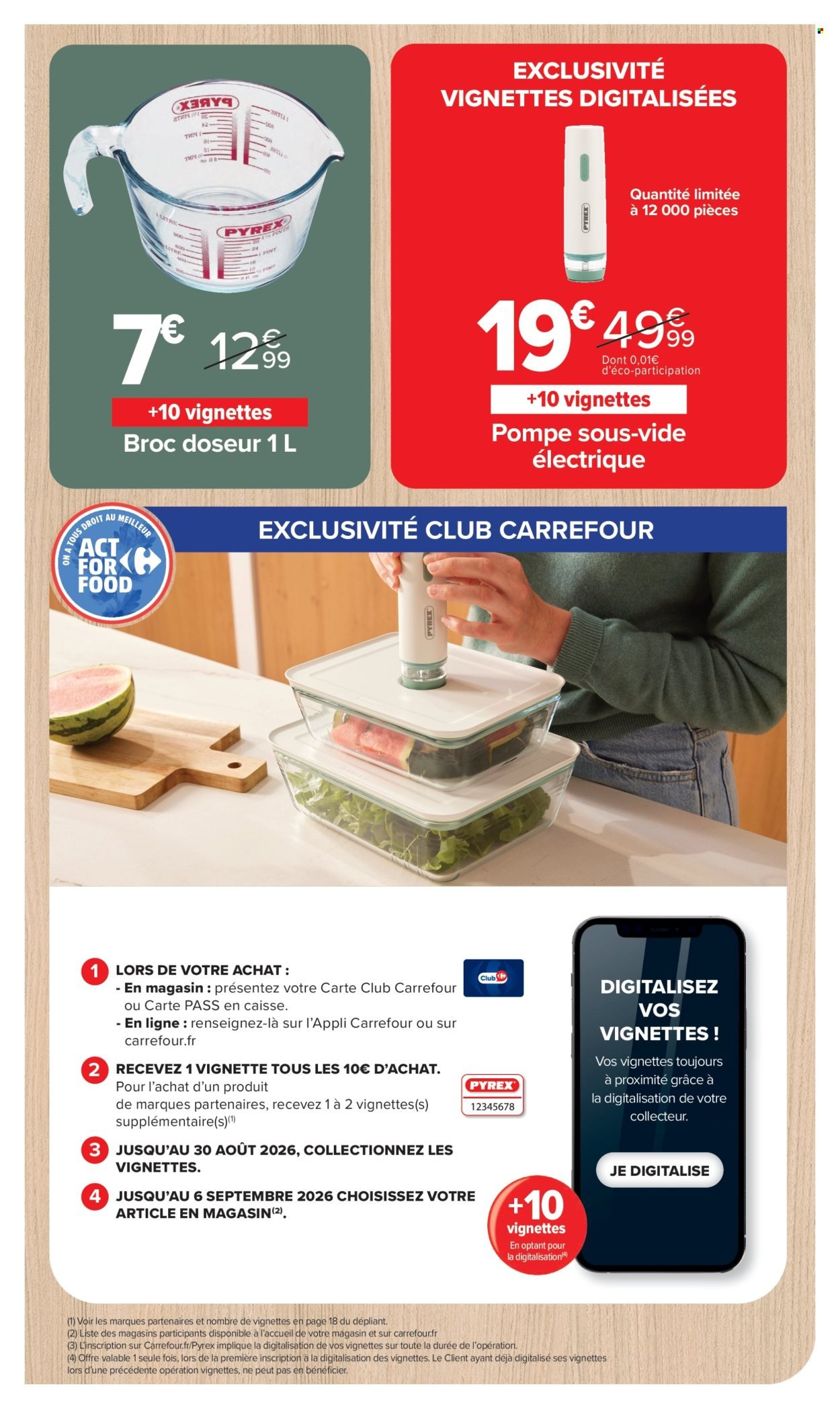 Catalogue CARREFOUR - VIGNETTE PYREX