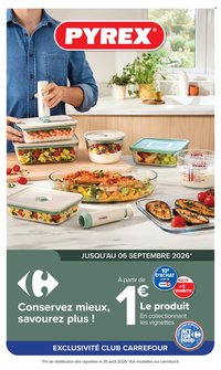 Catalogue CARREFOUR - VIGNETTE PYREX