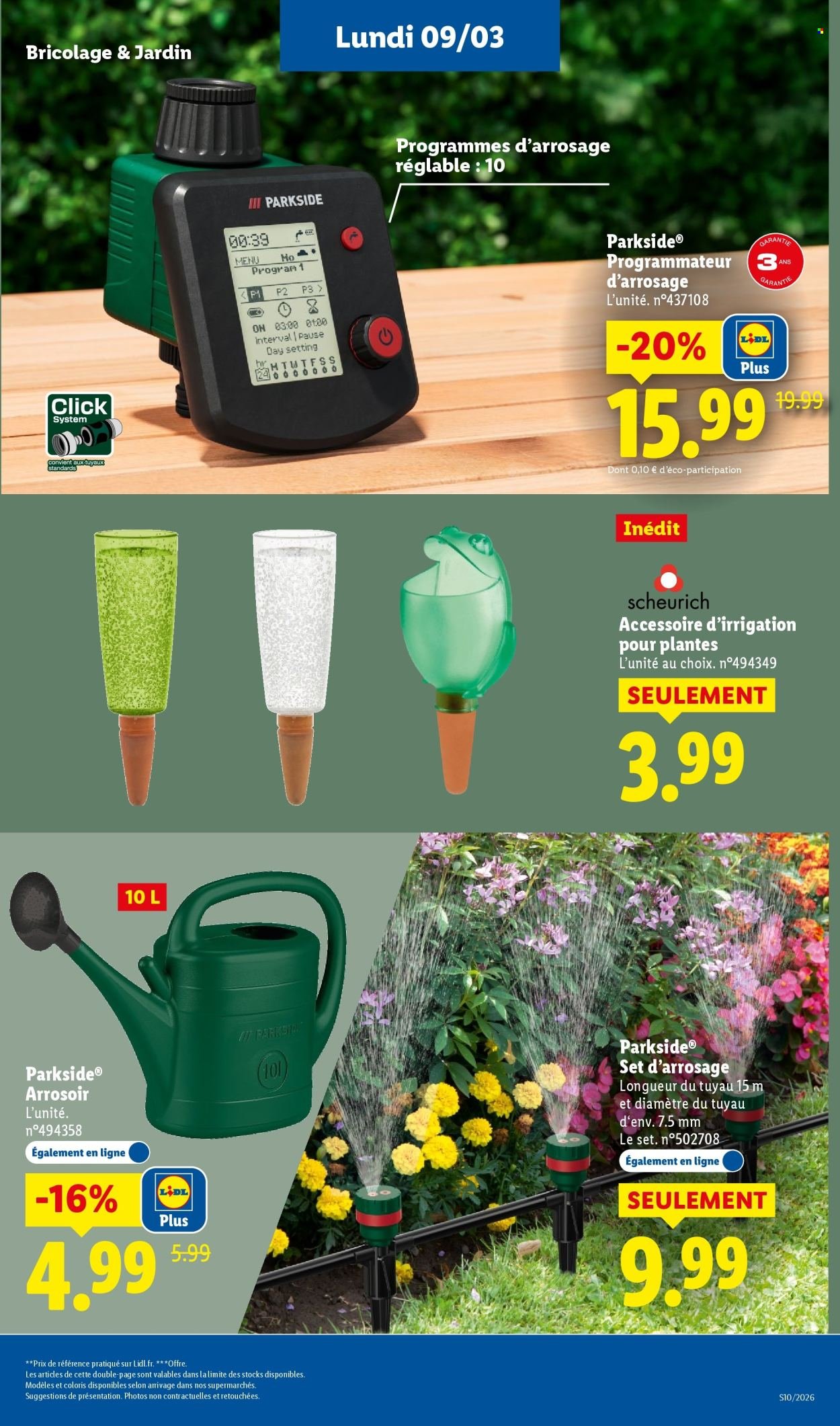 Catalogue LIDL - Les bonnes affaires de la semaine (2026-03-09 - 2026-03-12)