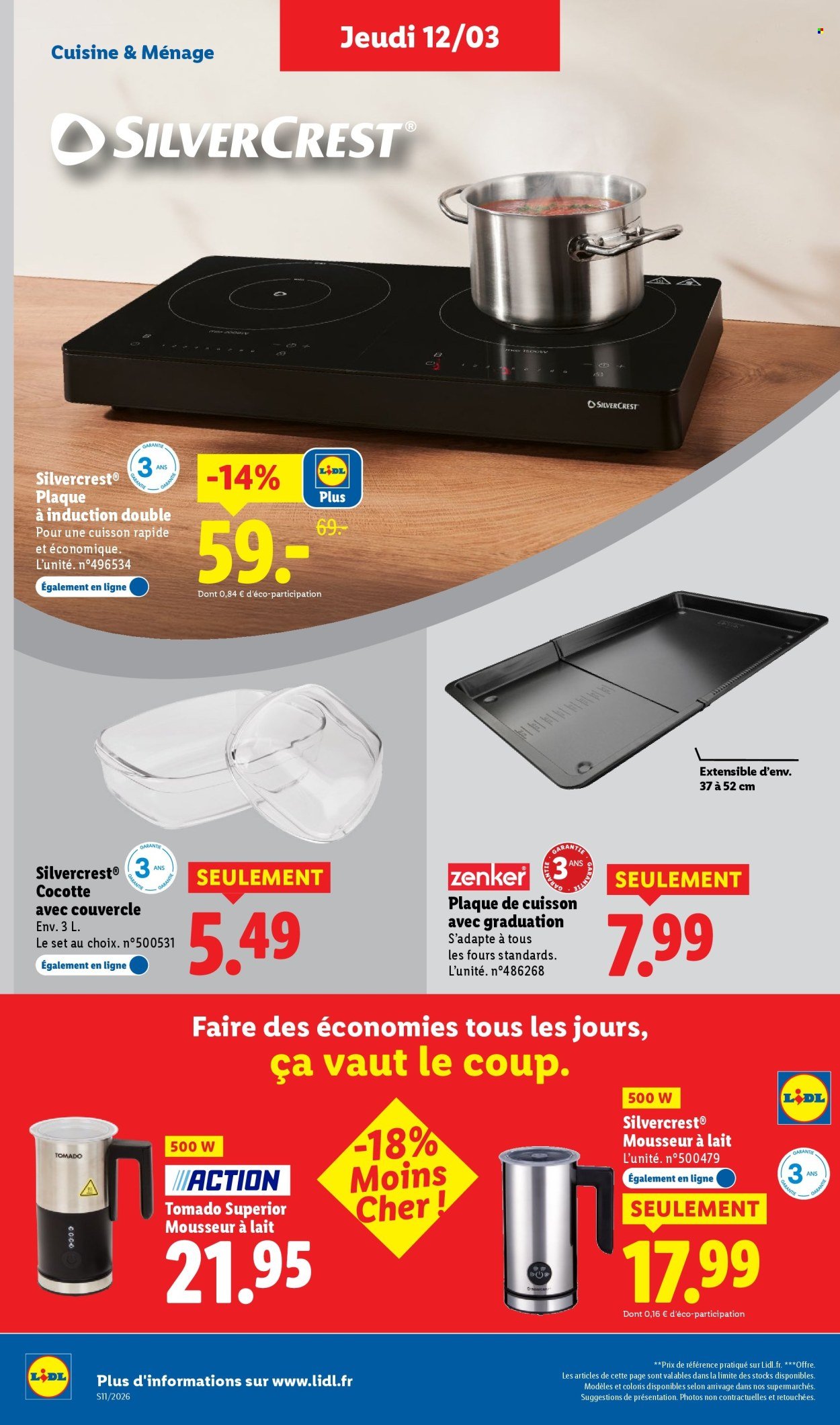 Catalogue LIDL - Les bonnes affaires de la semaine (2026-03-09 - 2026-03-12)