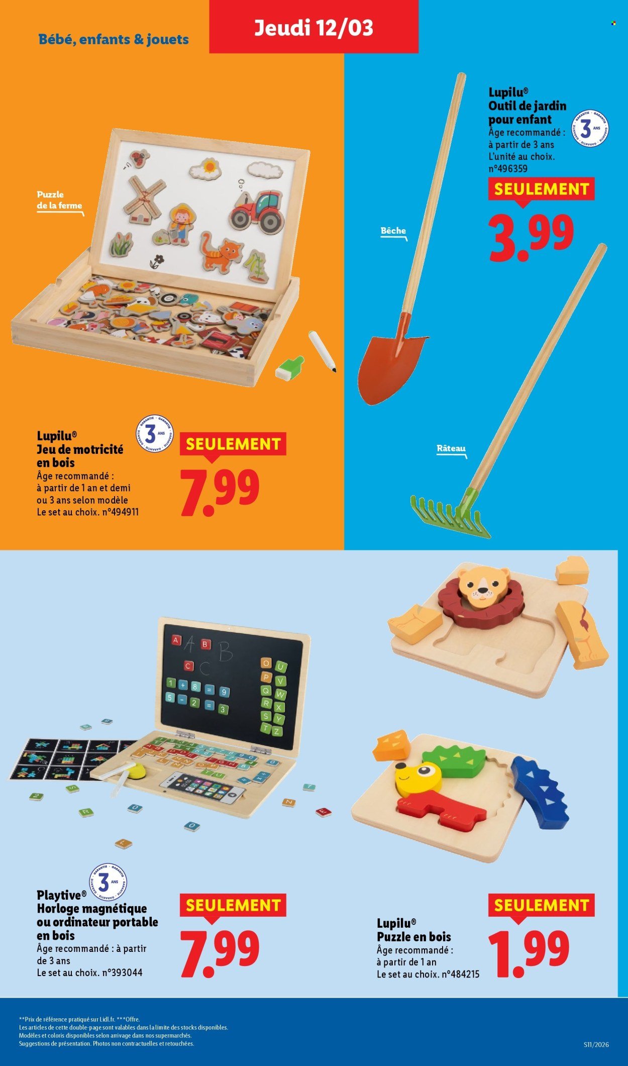 Catalogue LIDL - Les bonnes affaires de la semaine (2026-03-09 - 2026-03-12)