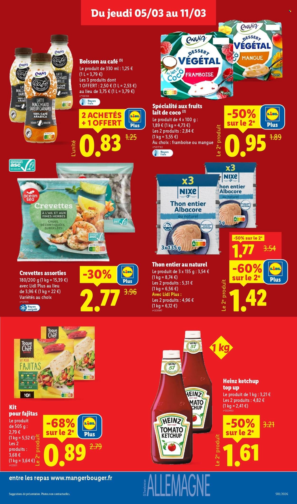 Catalogue LIDL - Les promos de la semaine (2026-03-05 - 2026-03-11)
