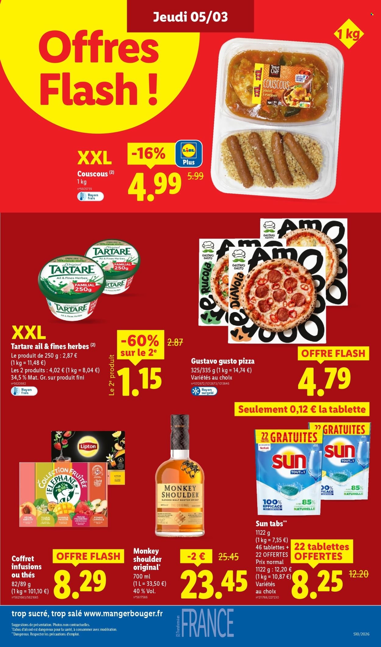 Catalogue LIDL - Les promos de la semaine (2026-03-05 - 2026-03-11)