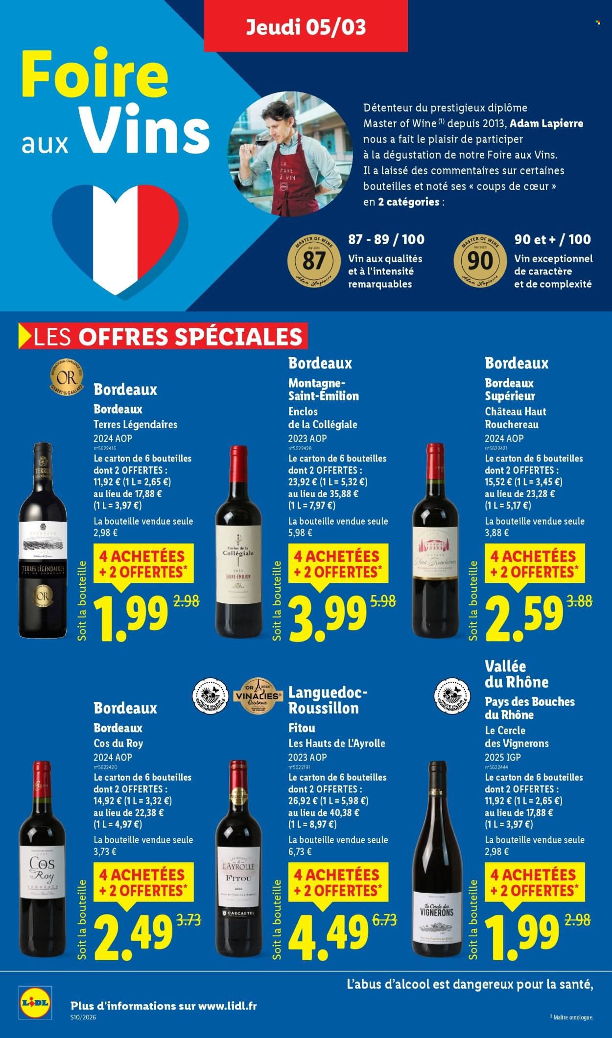 Catalogue LIDL - Les promos de la semaine (2026-03-05 - 2026-03-11)