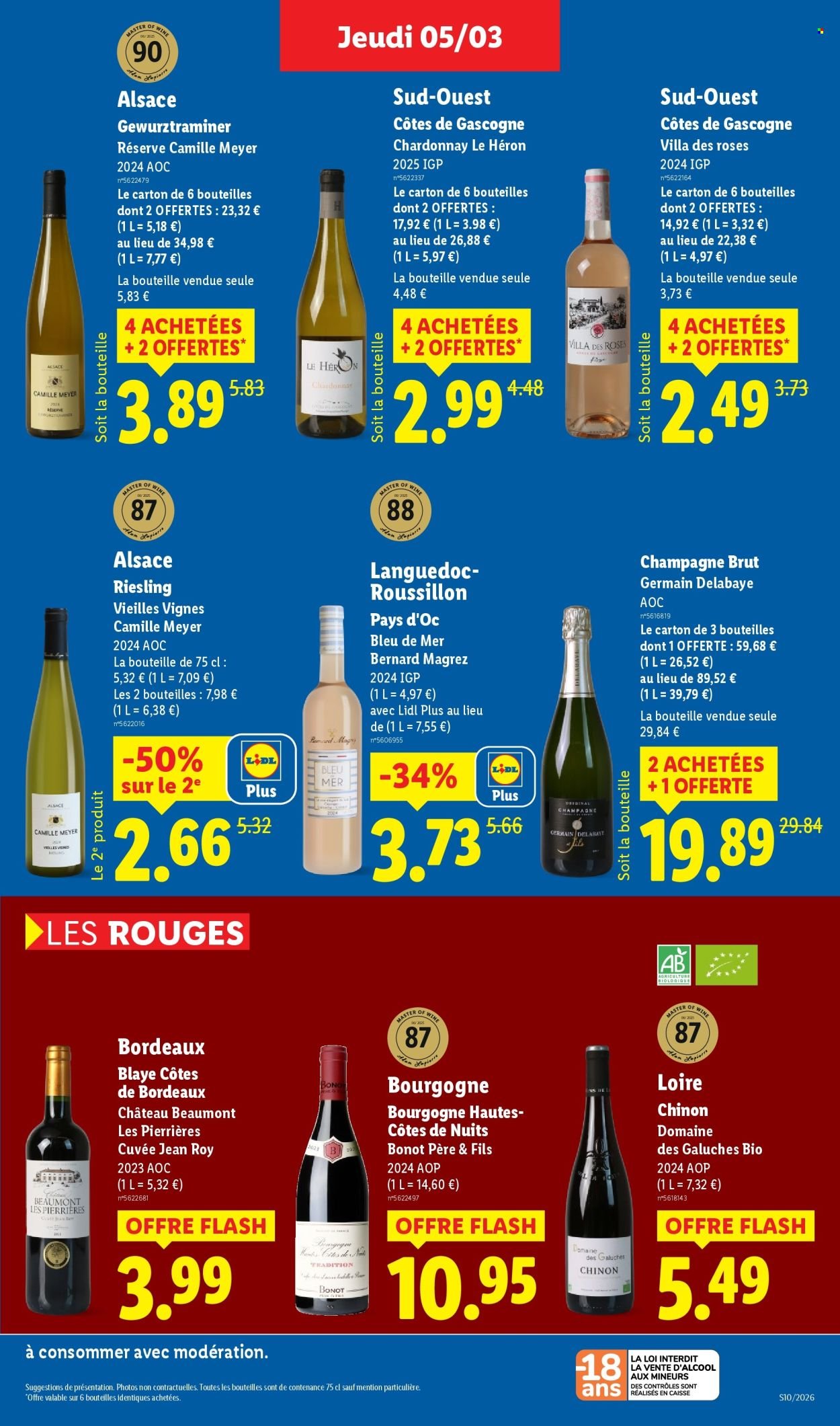 Catalogue LIDL - Les promos de la semaine (2026-03-05 - 2026-03-11)