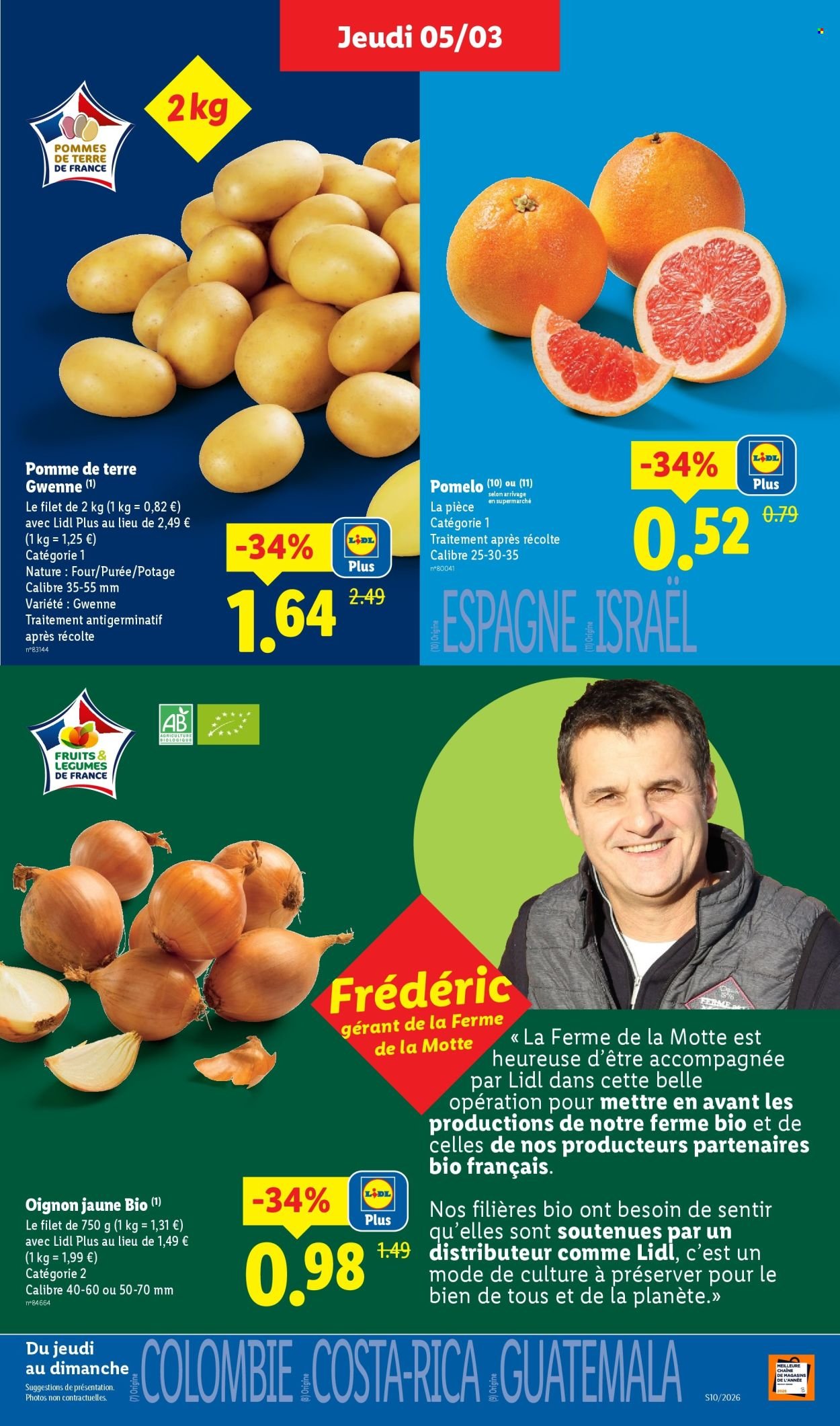 Catalogue LIDL - Les promos de la semaine (2026-03-05 - 2026-03-11)