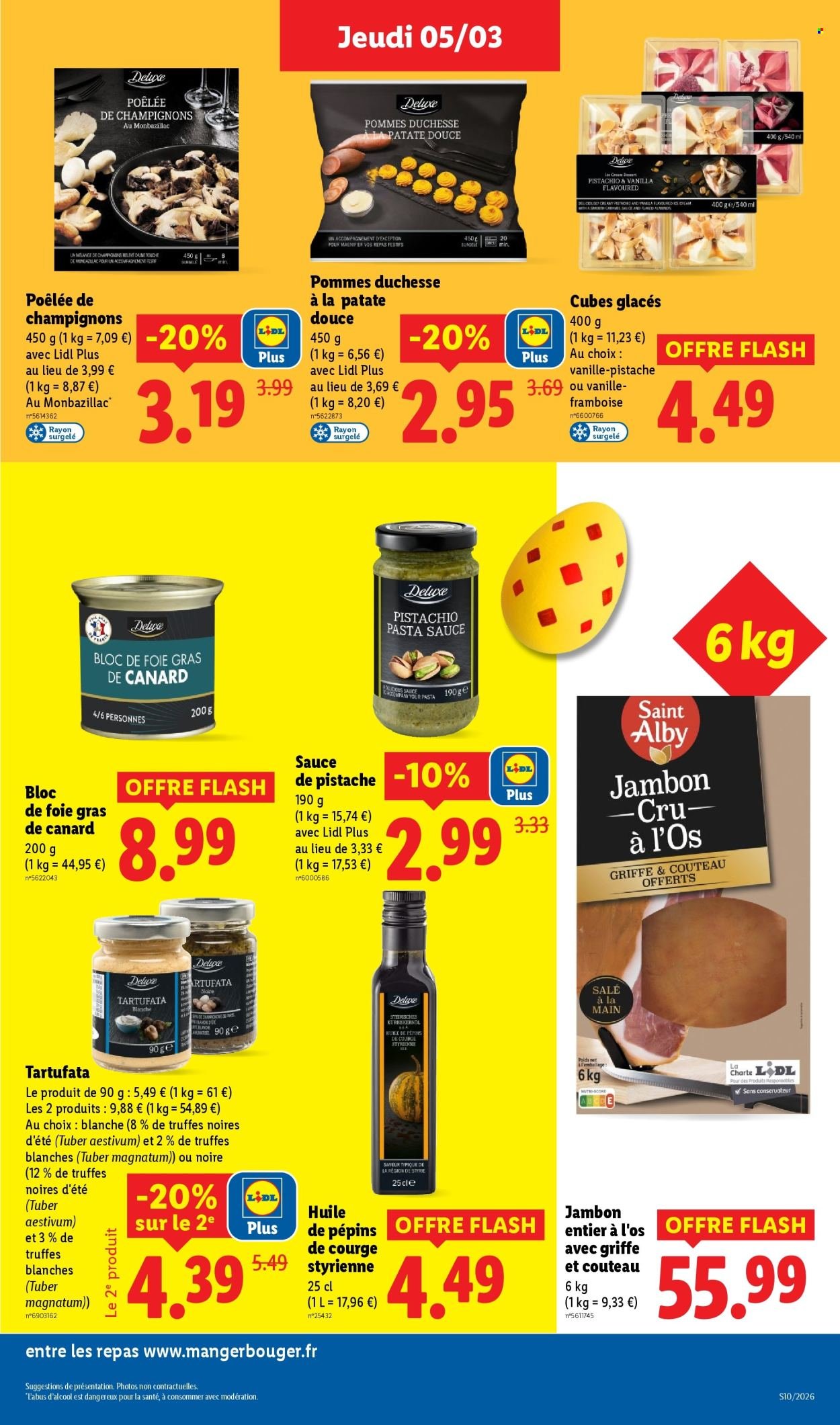 Catalogue LIDL - Les promos de la semaine (2026-03-05 - 2026-03-11)
