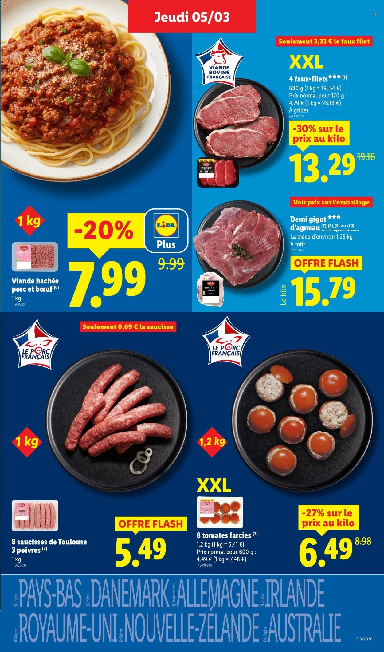 Catalogue LIDL - Les promos de la semaine (2026-03-05 - 2026-03-11)