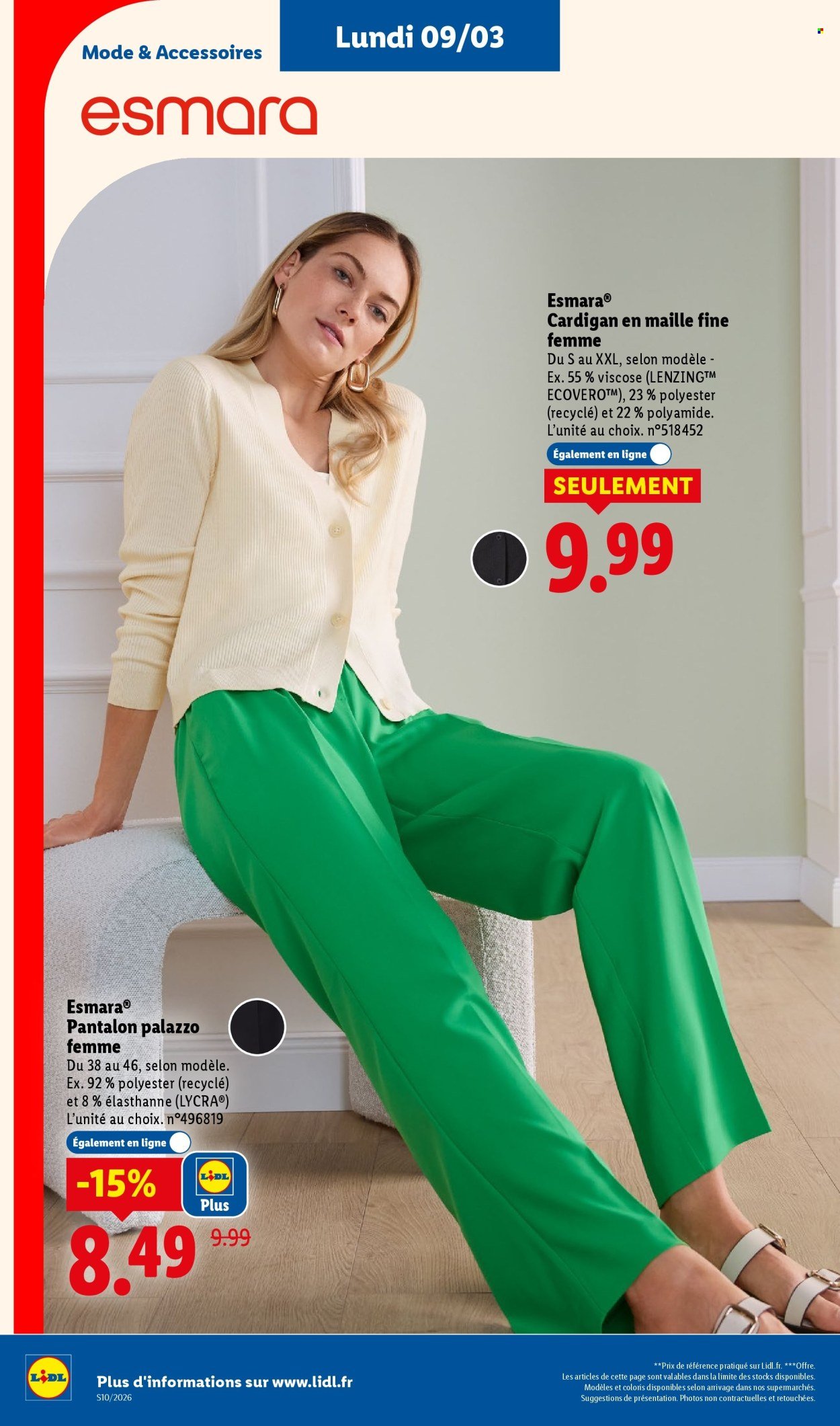 Catalogue LIDL - Les promos de la semaine (2026-03-05 - 2026-03-11)