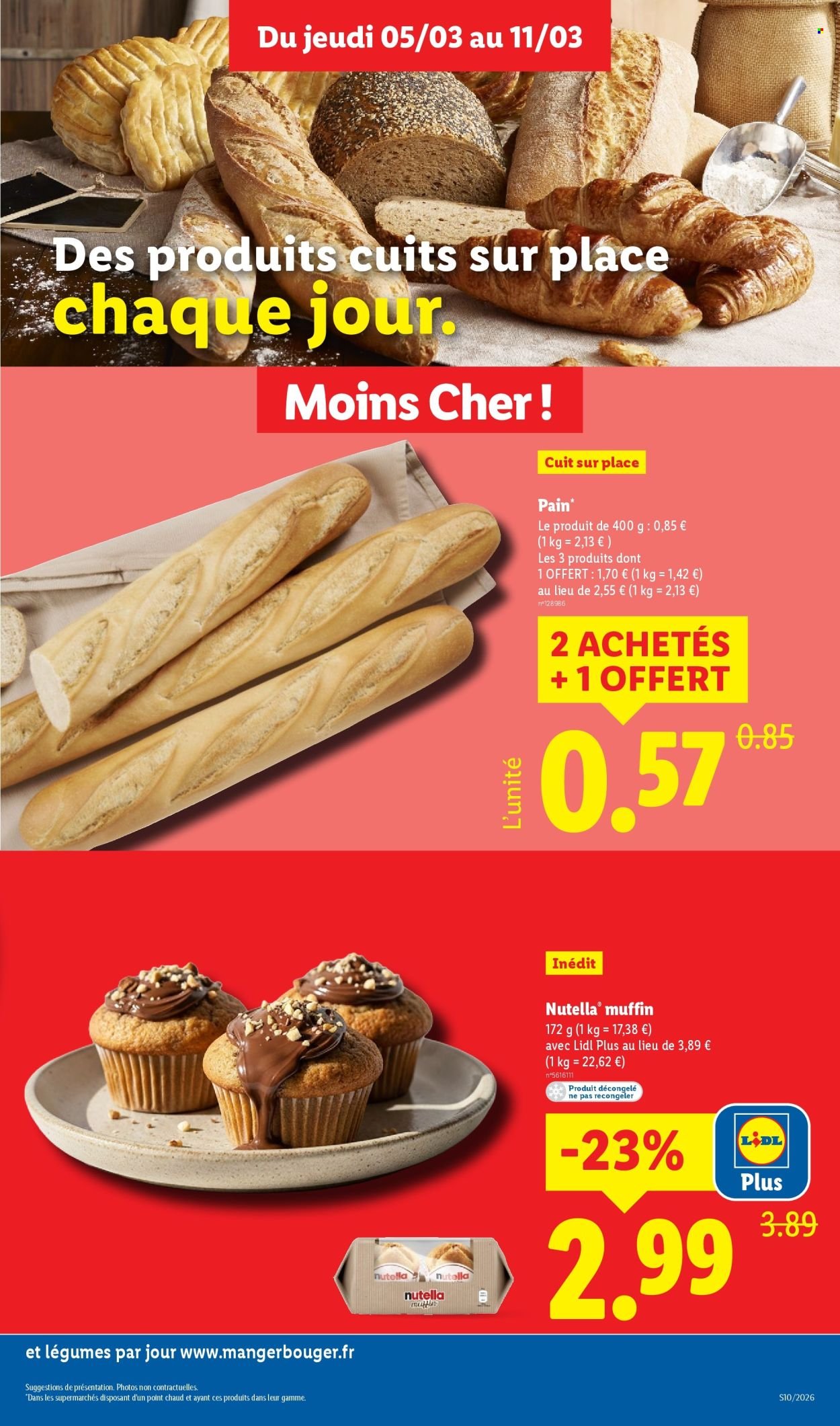 Catalogue LIDL - Les promos de la semaine (2026-03-05 - 2026-03-11)