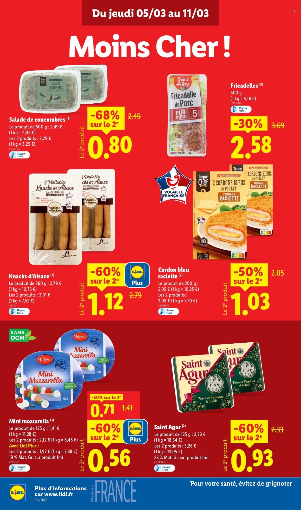 Catalogue LIDL - Les promos de la semaine (2026-03-05 - 2026-03-11)
