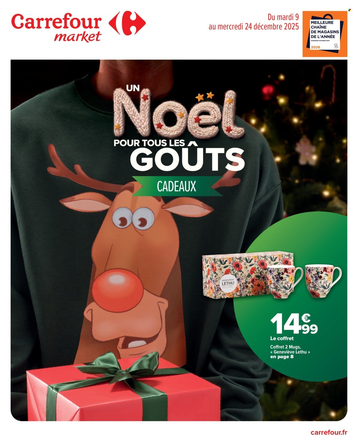 Catalogue CARREFOUR MARKET - UN NOËL POUR TOUS LES GOÛTS (2025-12-09 - 2025-12-24)