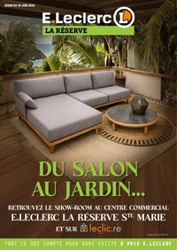 Catalogue E.LECLERC - Du jeudi 4 juin 2026