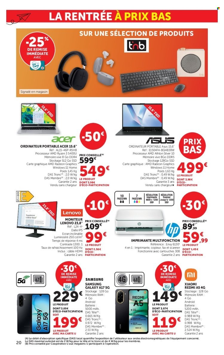 Catalogue SUPER U - La rentrée à prix bas