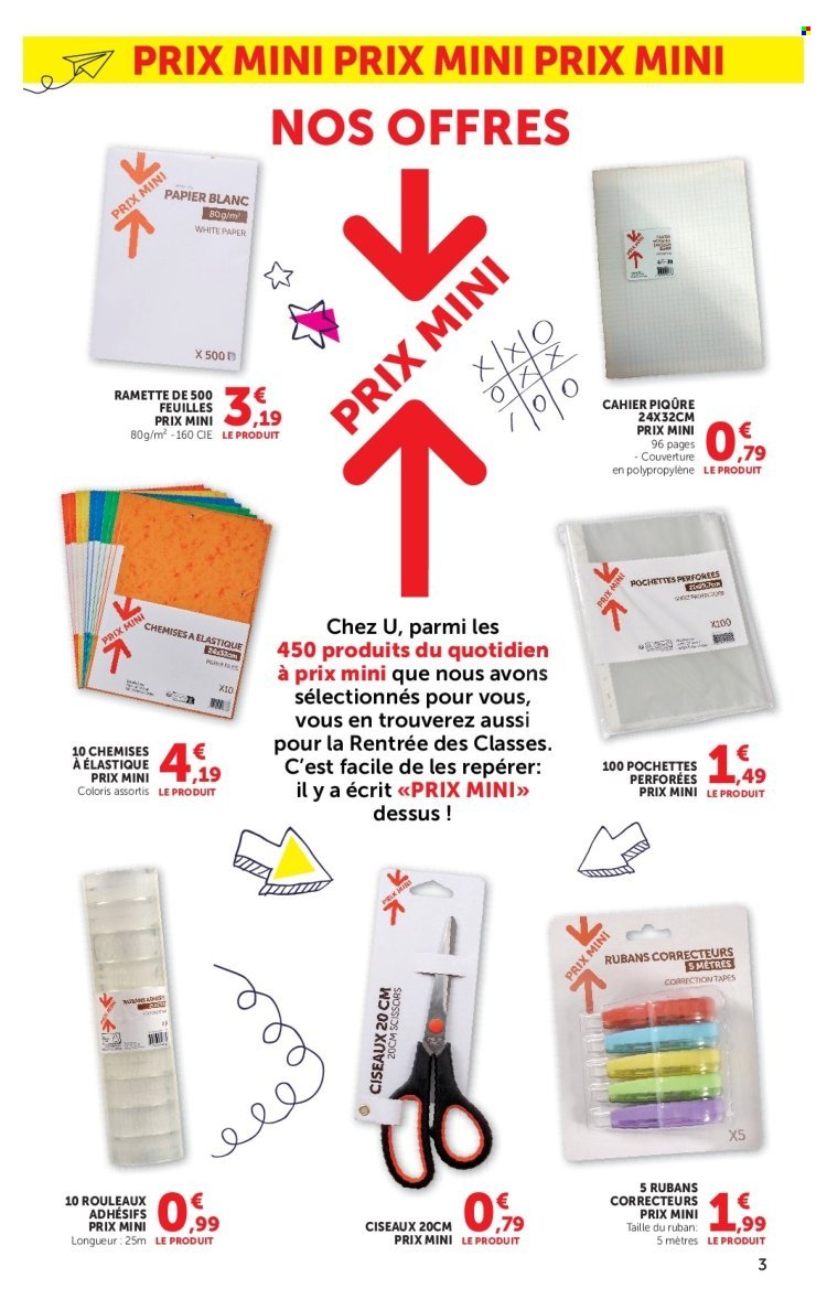 Catalogue SUPER U - La rentrée à prix bas
