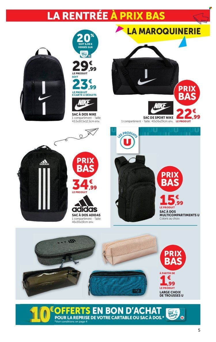 Catalogue SUPER U - La rentrée à prix bas
