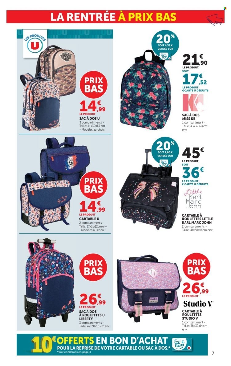 Catalogue SUPER U - La rentrée à prix bas