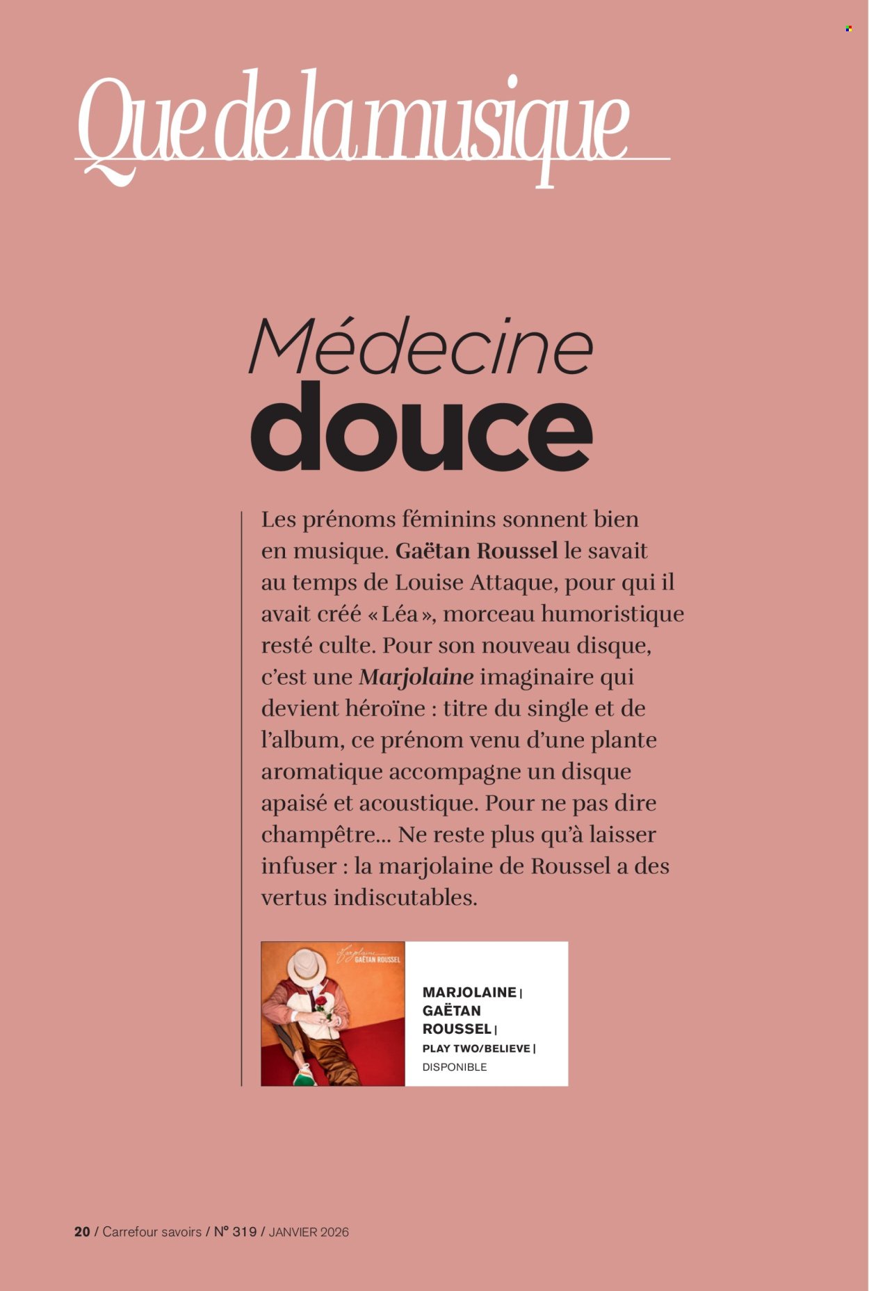 Catalogue CARREFOUR - A CHACUN SA CULTURE (2026-01-01 - 2026-01-31)