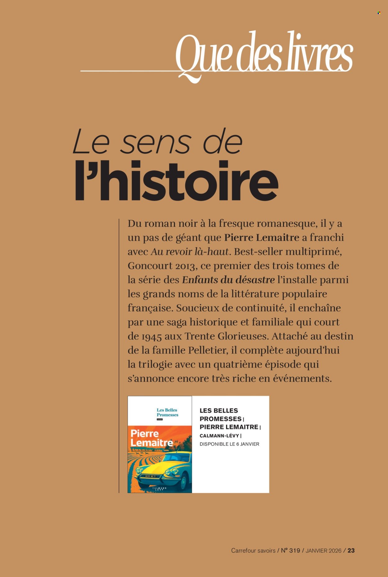 Catalogue CARREFOUR - A CHACUN SA CULTURE (2026-01-01 - 2026-01-31)