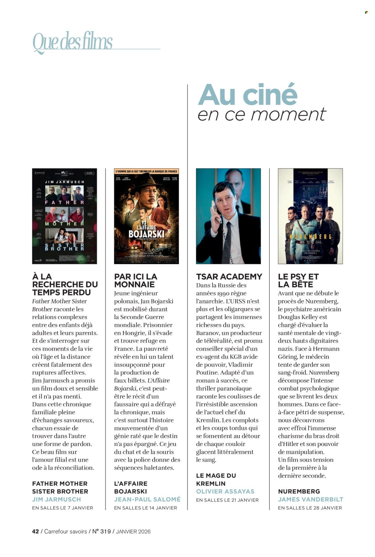 Catalogue CARREFOUR - A CHACUN SA CULTURE (2026-01-01 - 2026-01-31)