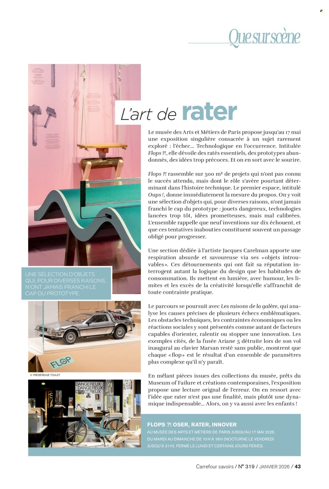 Catalogue CARREFOUR - A CHACUN SA CULTURE (2026-01-01 - 2026-01-31)