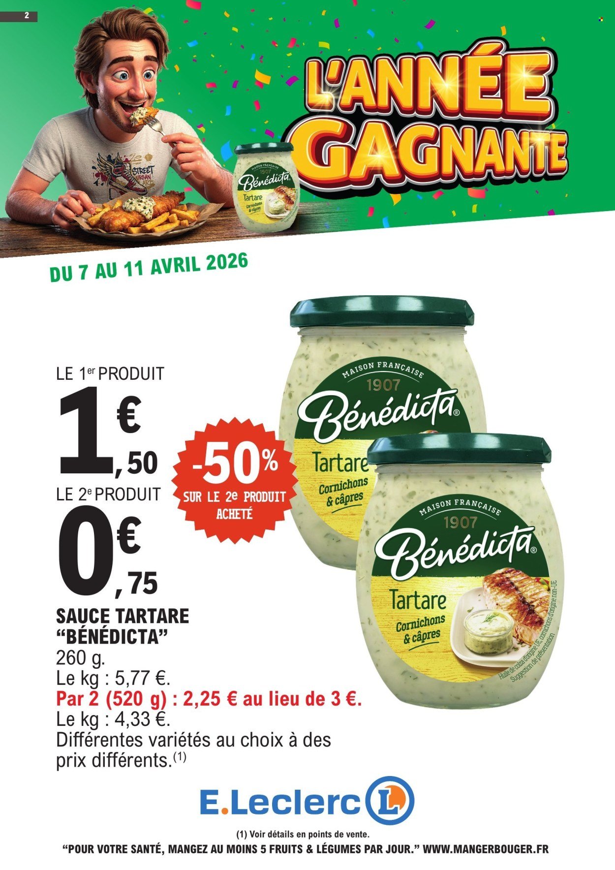 Catalogue E.LECLERC - Temps fort (2026-04-07 - 2026-04-11)