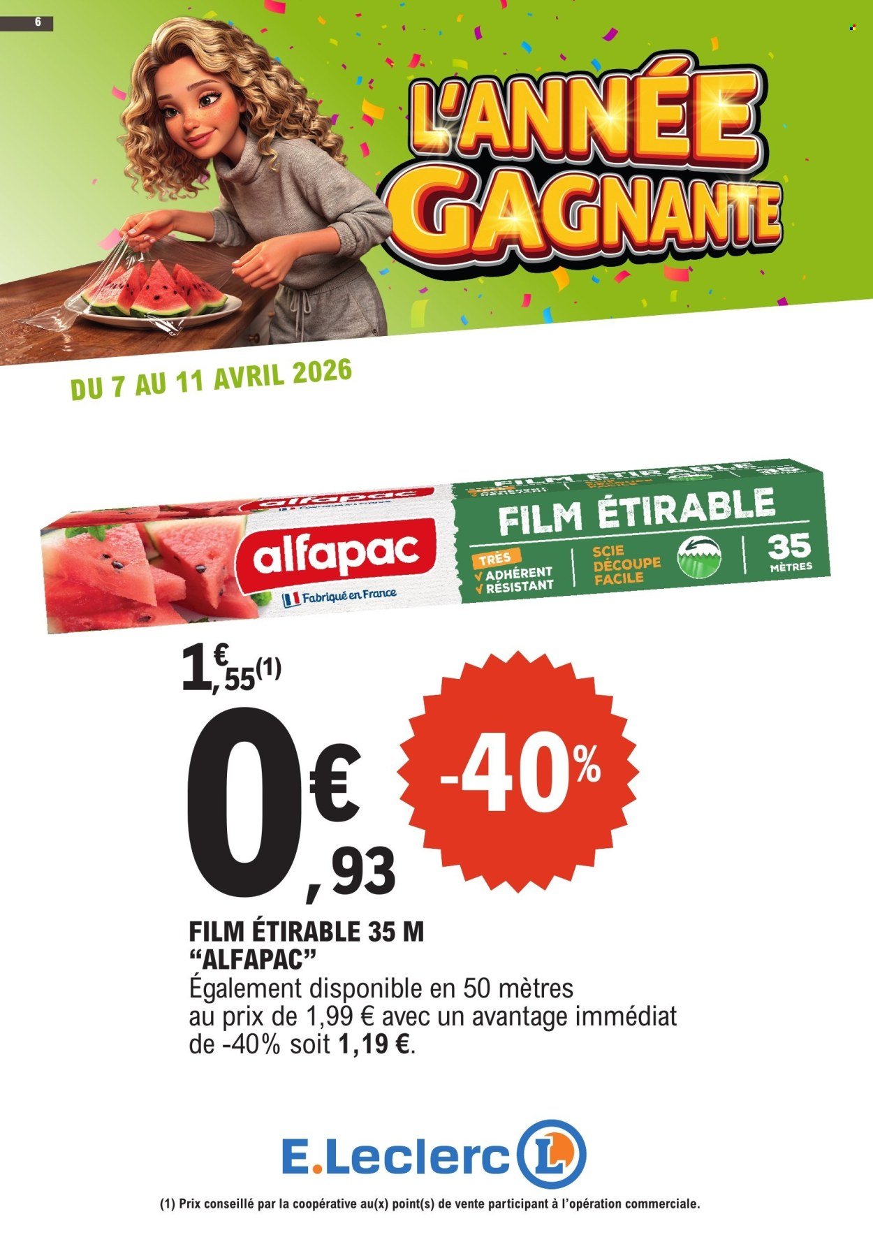 Catalogue E.LECLERC - Temps fort (2026-04-07 - 2026-04-11)