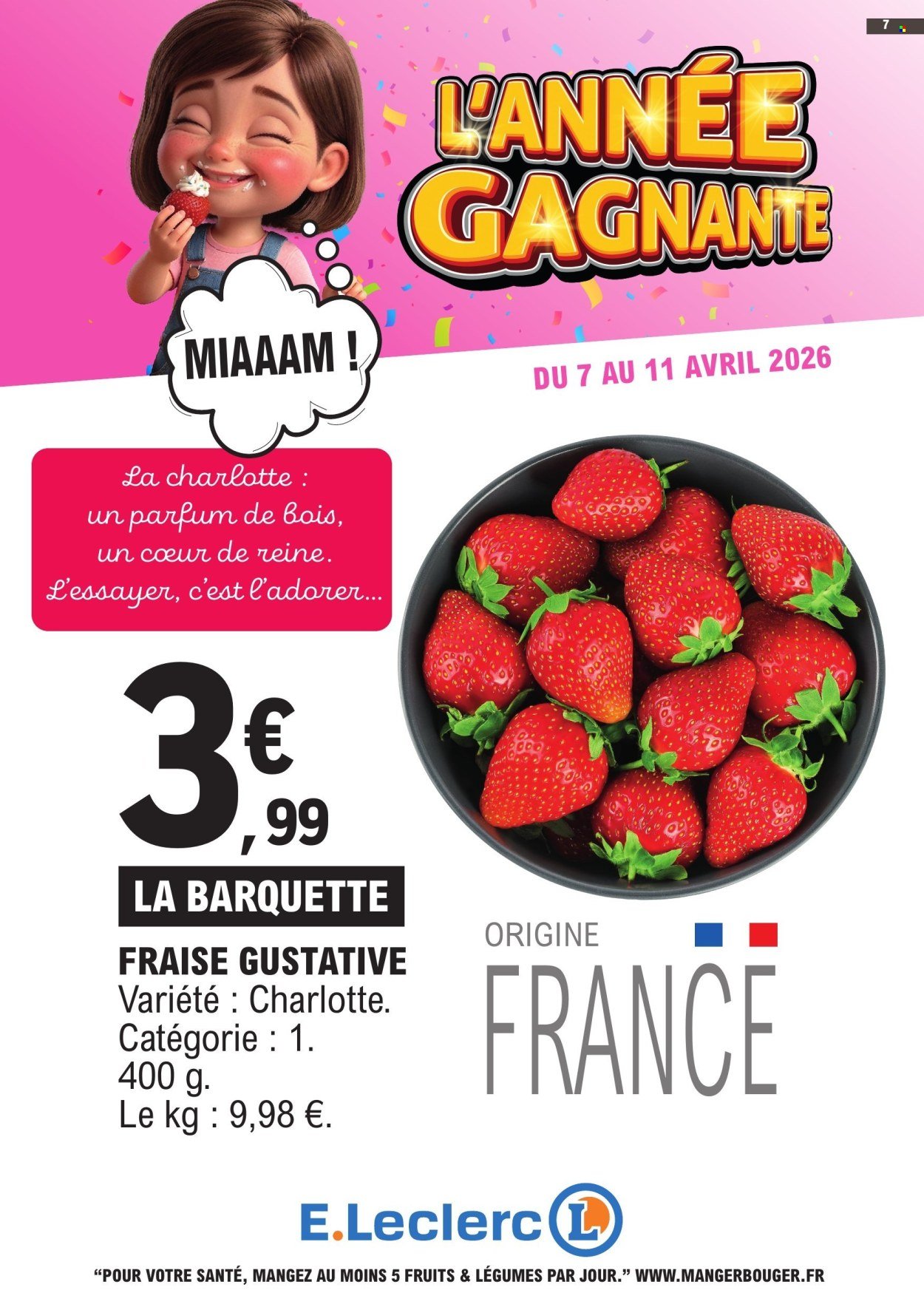 Catalogue E.LECLERC - Temps fort (2026-04-07 - 2026-04-11)