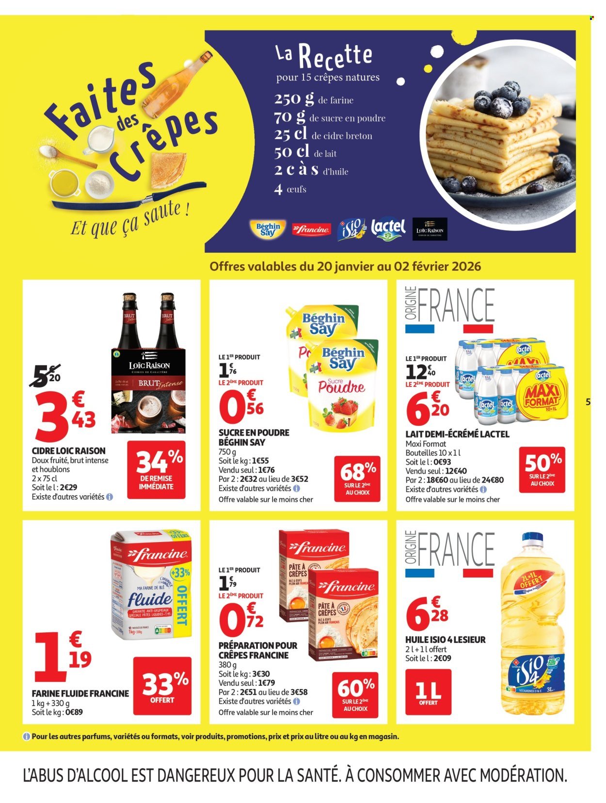 Catalogue AUCHAN - Chandeleur produits frais (2026-01-20 - 2026-02-01)