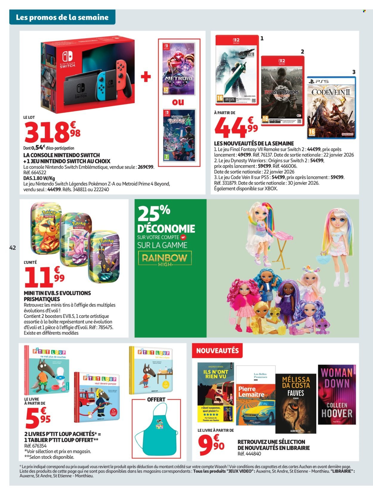 Catalogue AUCHAN - Chandeleur produits frais (2026-01-20 - 2026-02-01)