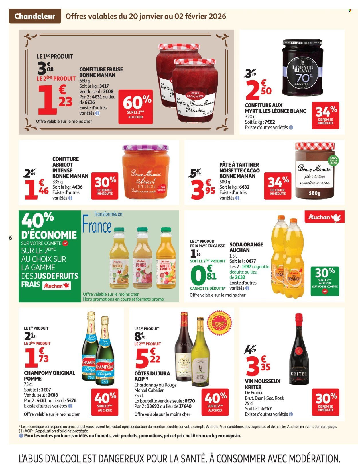 Catalogue AUCHAN - Chandeleur produits frais (2026-01-20 - 2026-02-01)