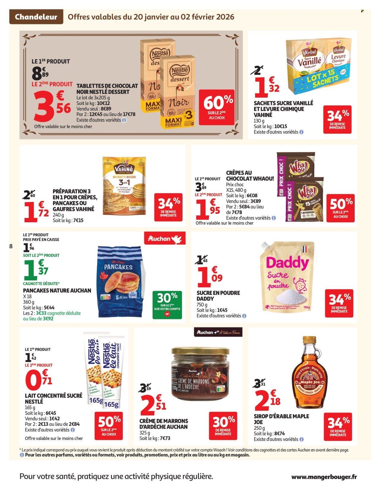 Catalogue AUCHAN - Chandeleur produits frais (2026-01-20 - 2026-02-01)