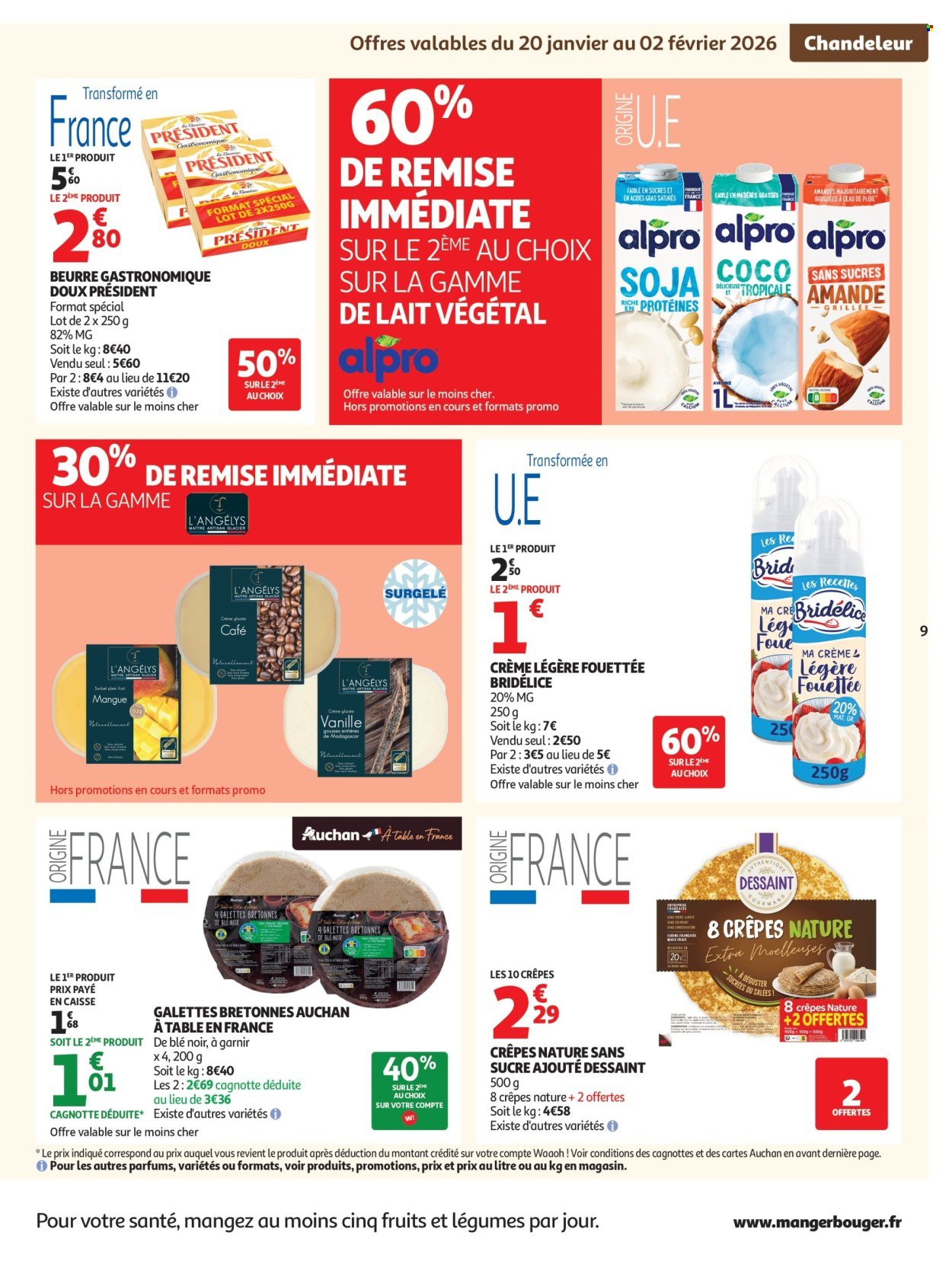 Catalogue AUCHAN - Chandeleur produits frais (2026-01-20 - 2026-02-01)