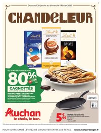 Catalogue AUCHAN - Chandeleur produits frais