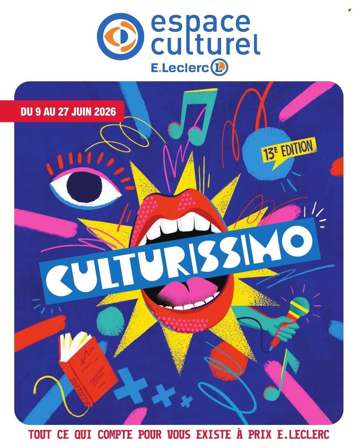 Catalogue E.LECLERC - CULTURISSIMO