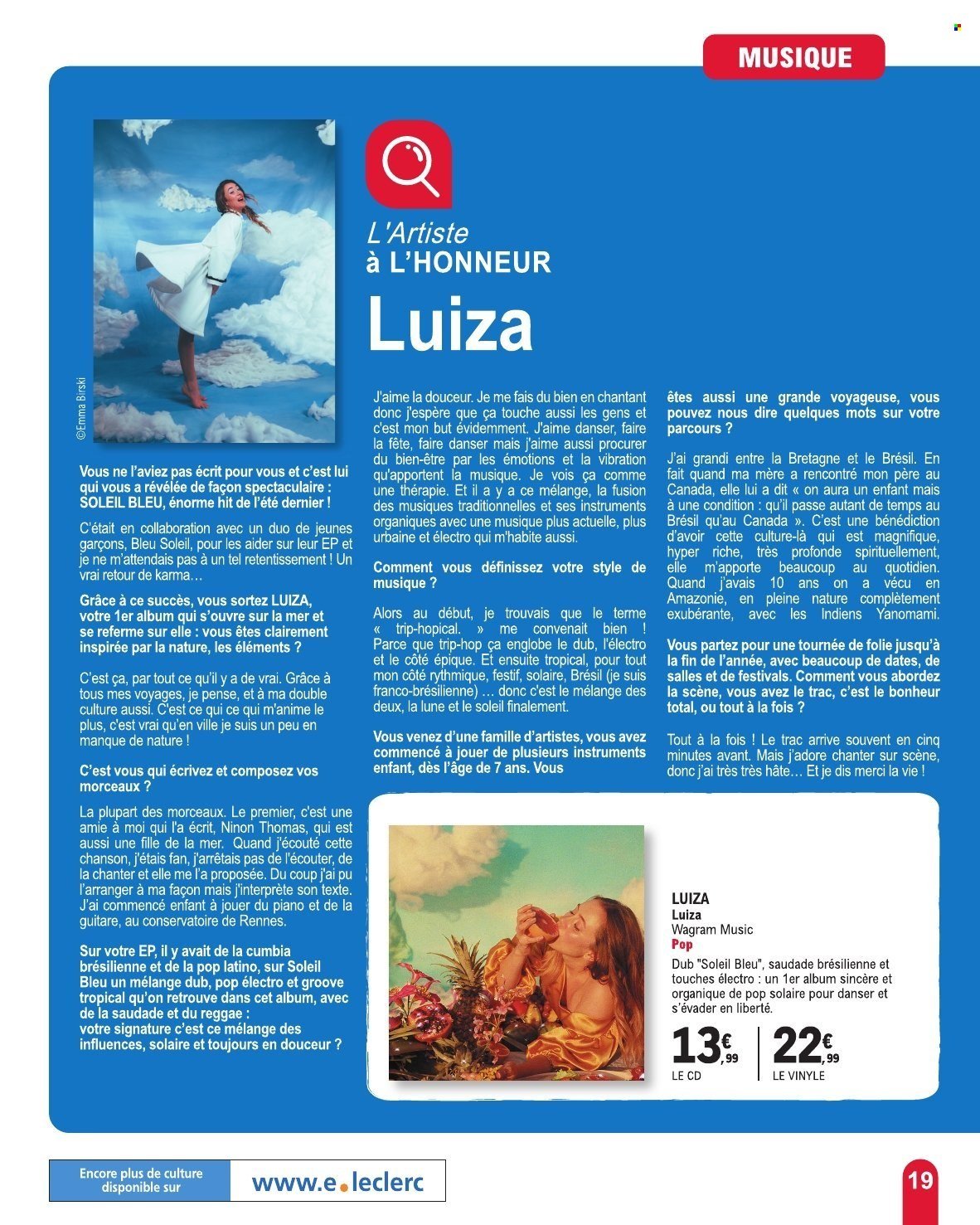 Catalogue E.LECLERC - CULTURISSIMO