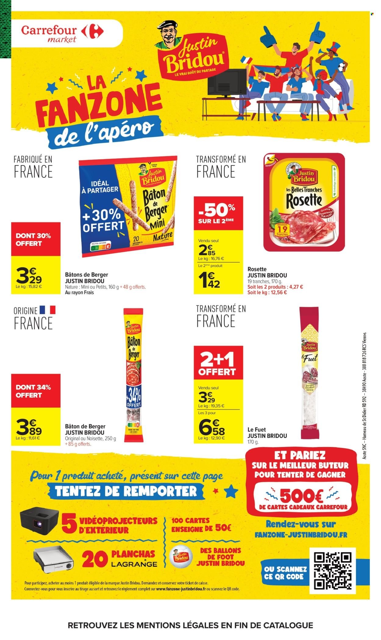 Catalogue CARREFOUR MARKET - LE MOIS DES SUPPORTERS