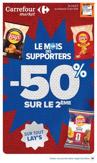 Catalogue CARREFOUR MARKET - LE MOIS DES SUPPORTERS