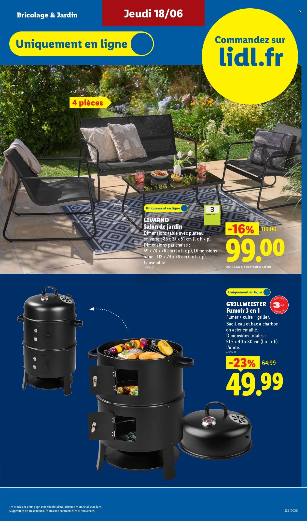 Catalogue LIDL - Les Exclus Web de la semaine