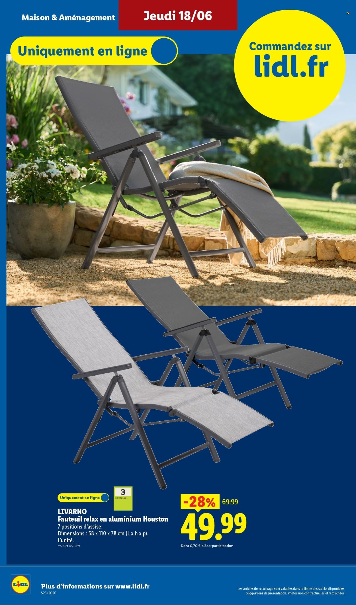 Catalogue LIDL - Les Exclus Web de la semaine