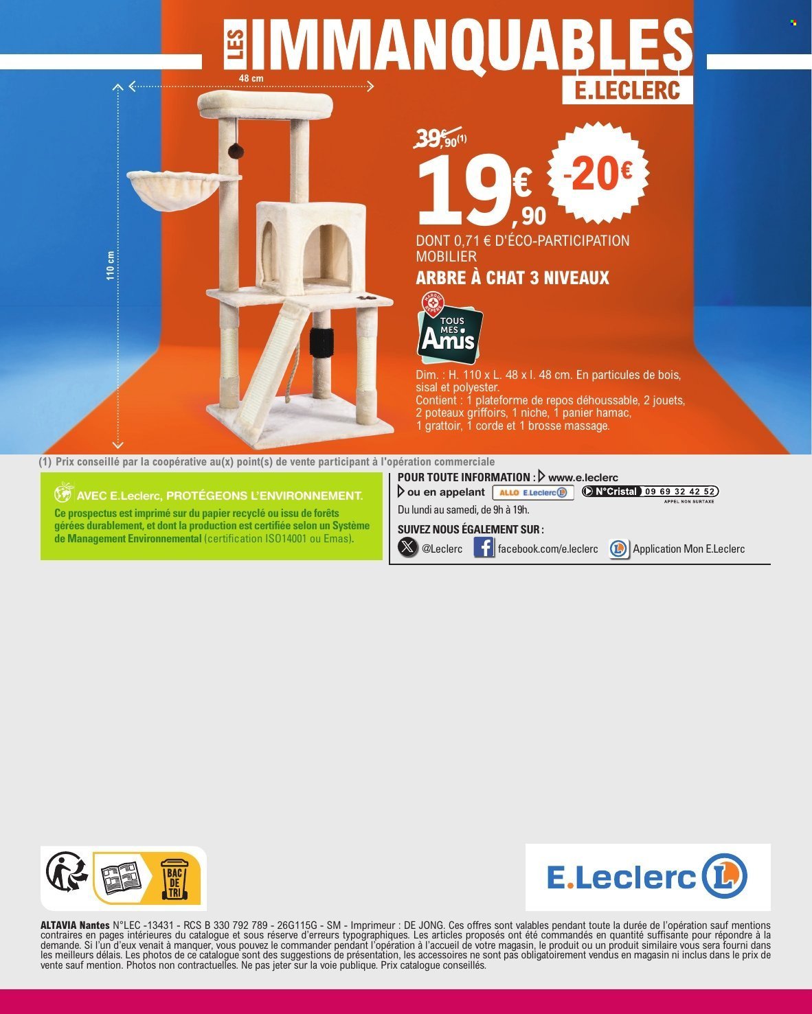 Catalogue E.LECLERC - DEPENSER MOINS