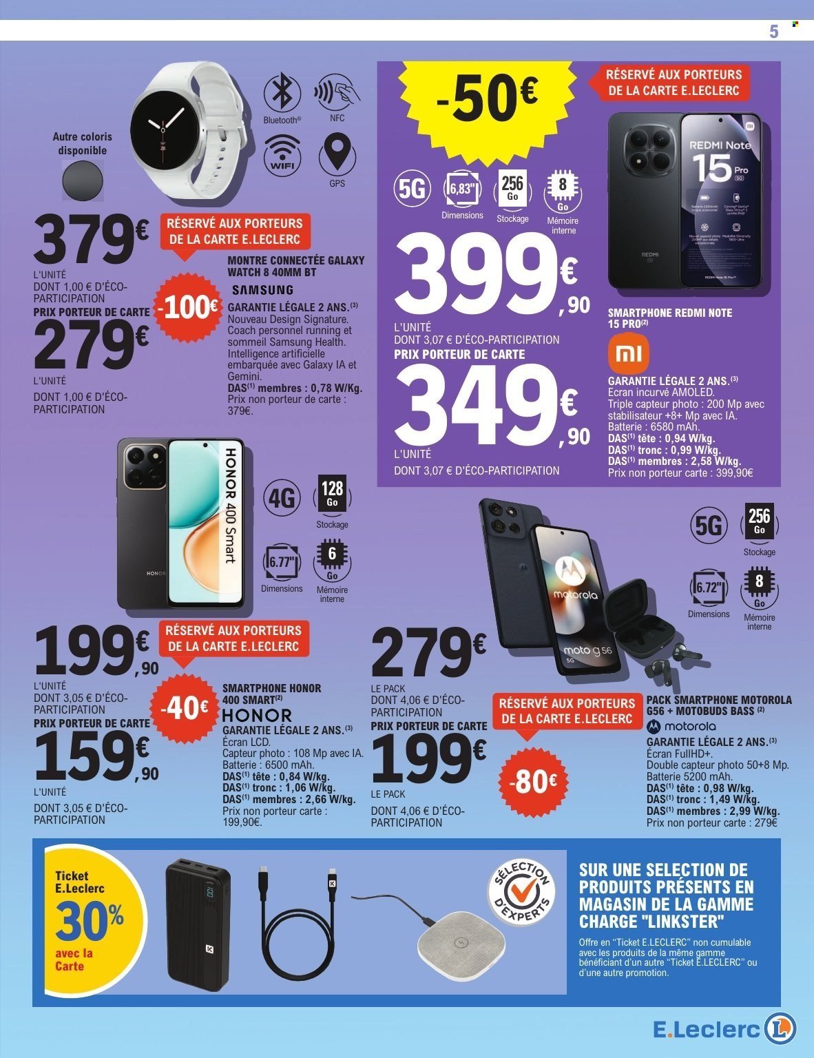 Catalogue E.LECLERC - TRAFIC HIGH TECH MICRO TELEPHONIE